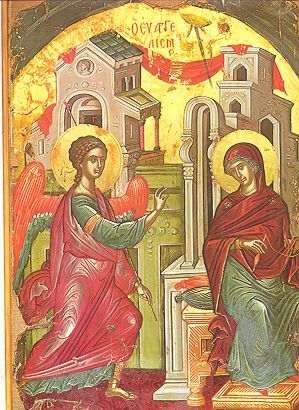 Ícone de «Theofhanes de Creta» - 1546 - Monastério Stavronikita do Monte Athos - Grécia